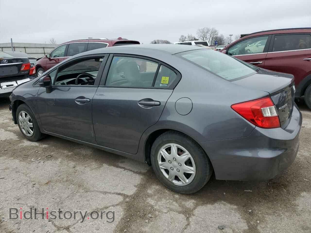 2012 HONDA CIVIC - VIN: 2HGFB2F5XCH302965 - Фото 2