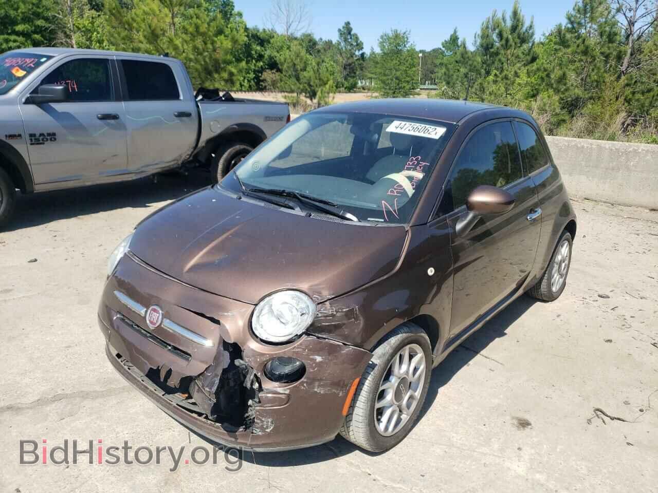 2014 FIAT 500 - VIN: 3C3CFFAR1ET174167 - Фото 2