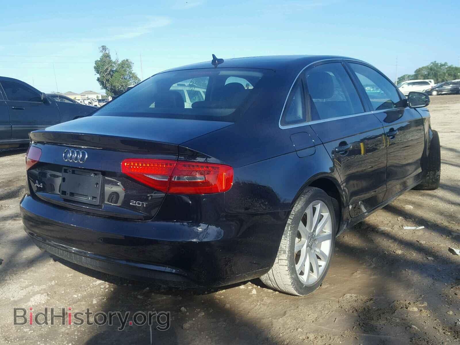 2013 AUDI A4 - VIN: WAUEFAFL6DN014583 - Фото 4