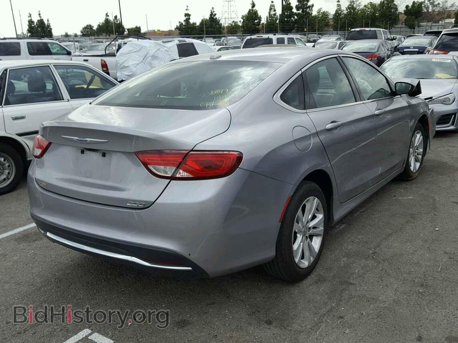 2015 CHRYSLER 200 - VIN: 1C3CCCAB3FN743855 - Фото 4