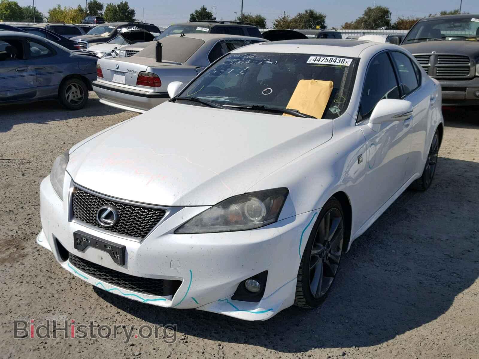 2012 LEXUS IS 250 - VIN: JTHBF5C20C5158099 - Фото 2