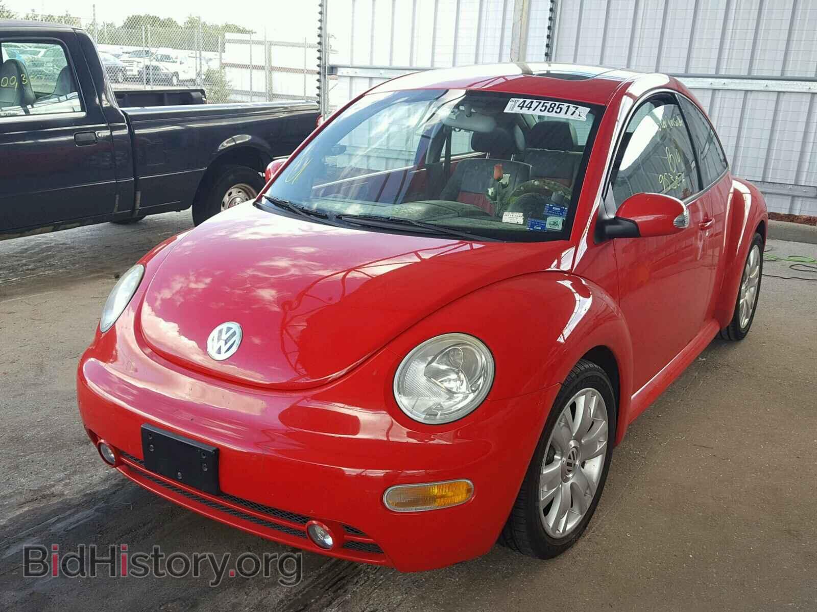 2003 VOLKSWAGEN BEETLE - VIN: 3VWCD21C93M440643 - Фото 2