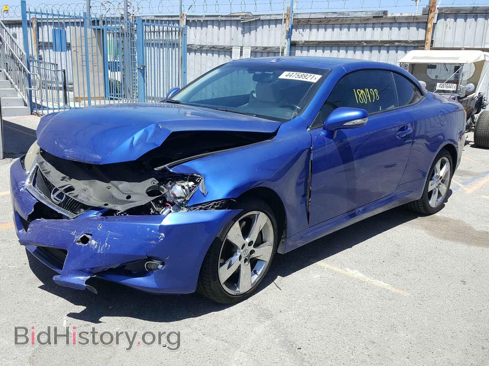 2010 LEXUS IS - VIN: JTHFE2C21A2500208 - Фото 2