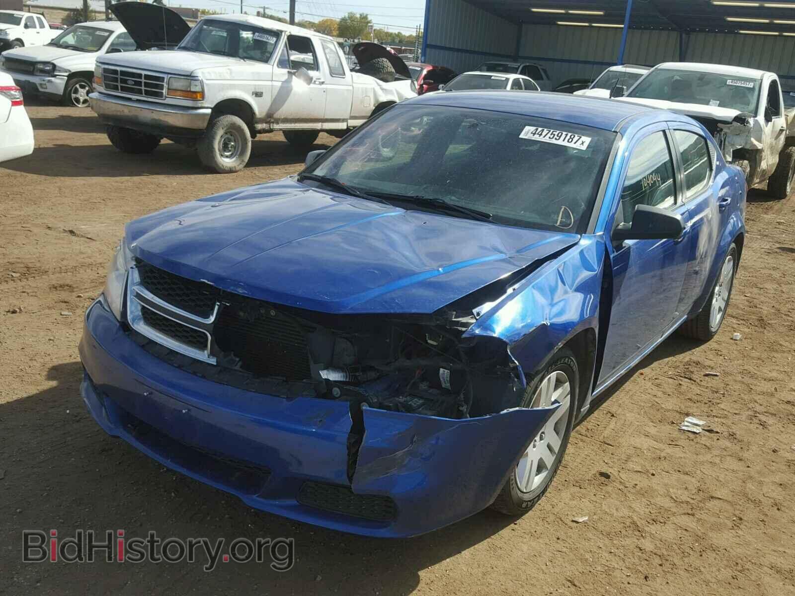 2012 DODGE AVENGER - VIN: 1C3CDZAB9CN238558 - Photo 2