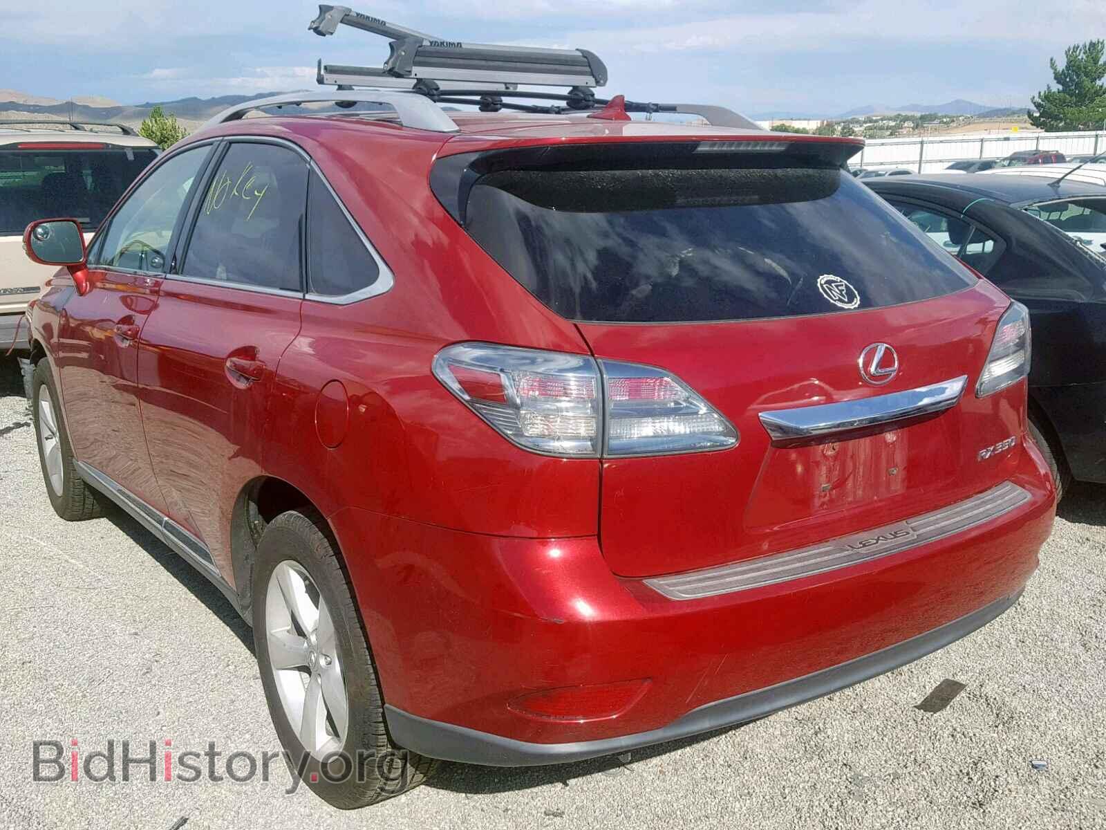 2011 LEXUS RX 350 - VIN: 2T2BK1BA7BC084210 - Фото 3