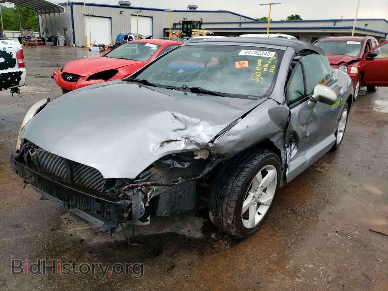 2007 MITSUBISHI ECLIPSE - VIN: 4A3AL25F07E038133 - Фото 2