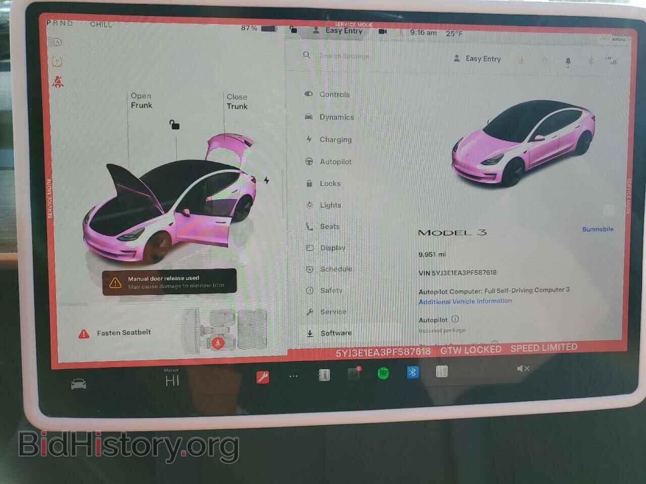2023 TESLA MODEL 3 - VIN: 5YJ3E1EA3PF587618 - Photo 9