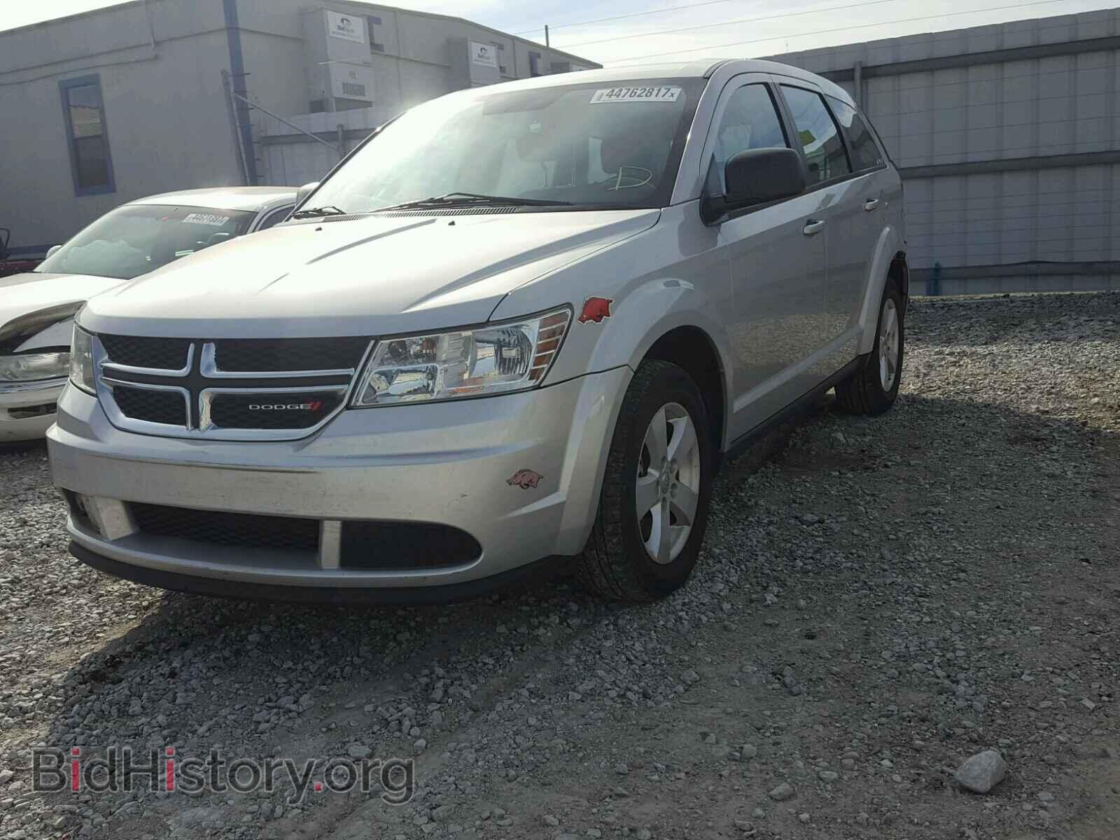 2013 DODGE JOURNEY - VIN: 3C4PDCAB1DT517143 - Фото 2