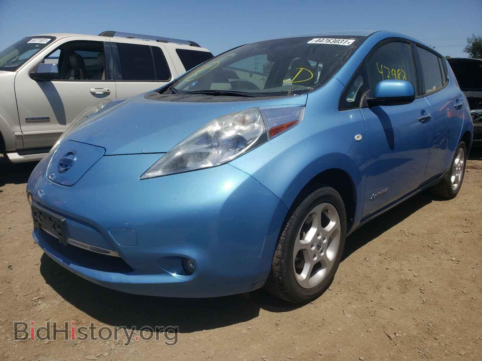 2011 NISSAN LEAF - VIN: JN1AZ0CP8BT009102 - Фото 2