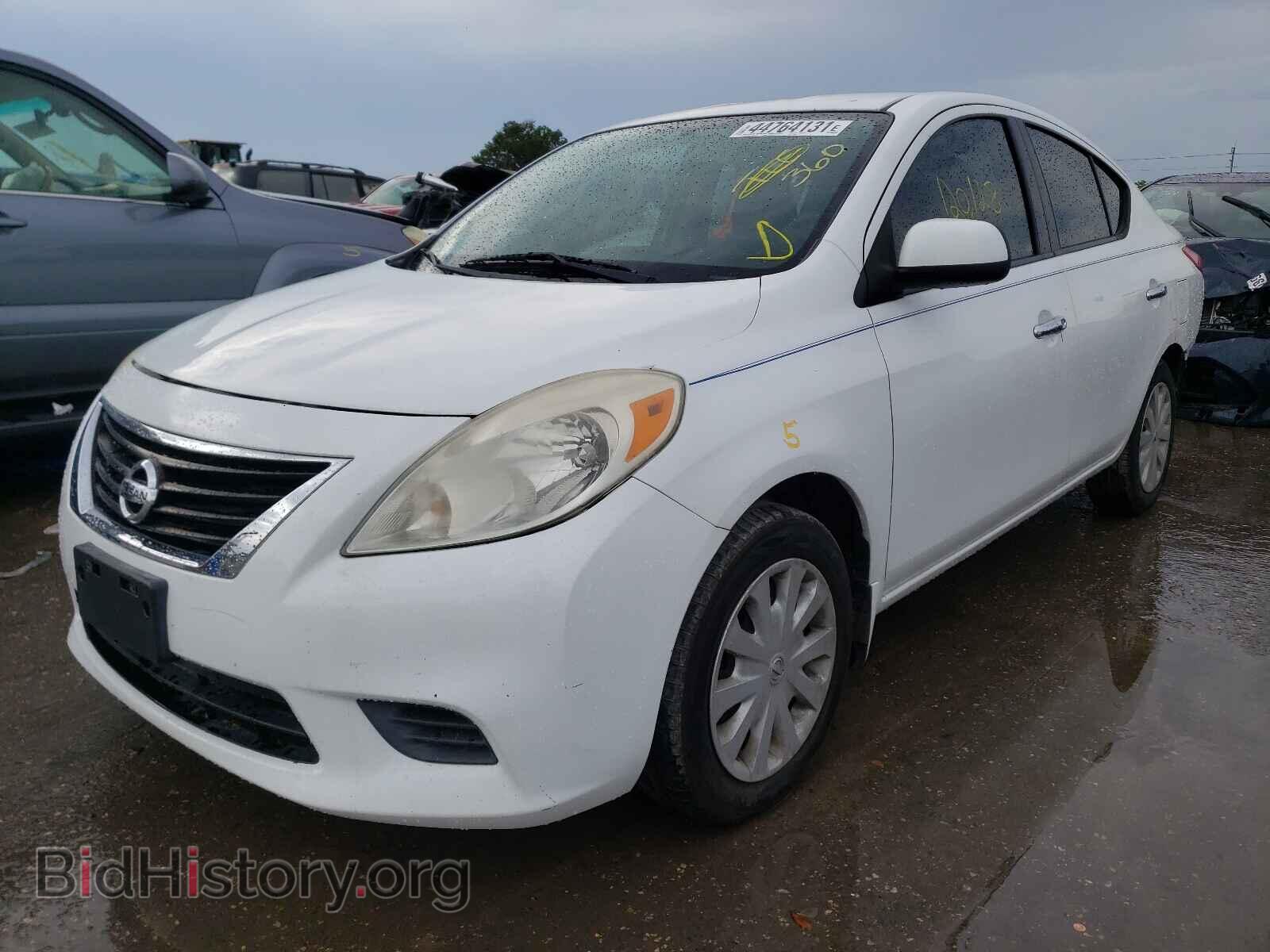 2012 NISSAN VERSA - VIN: 3N1CN7AP6CL917084 - Фото 2