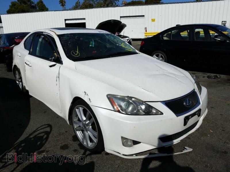 2007 Lexus IS IS 350 (VIN JTHBE262272010119) — фото 1 из 10, Copart, повреждение: передняя часть