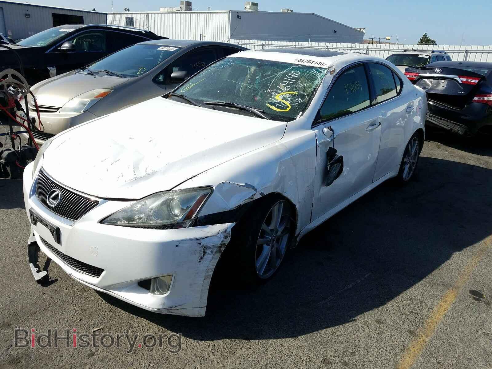 2007 LEXUS IS - VIN: JTHBE262272010119 - Фото 2