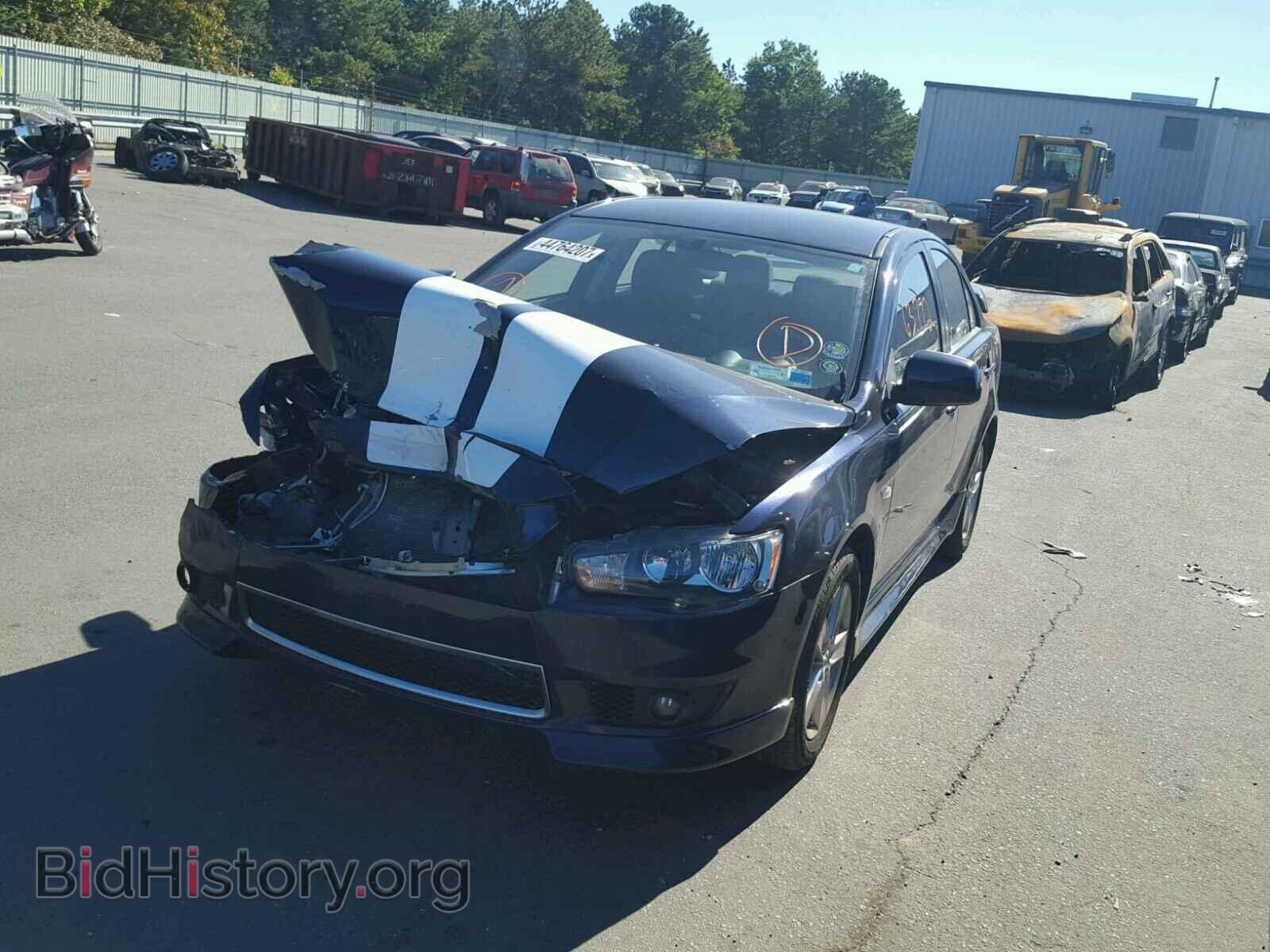 2013 MITSUBISHI LANCER - VIN: JA32V2FW4DU009427 - Фото 2