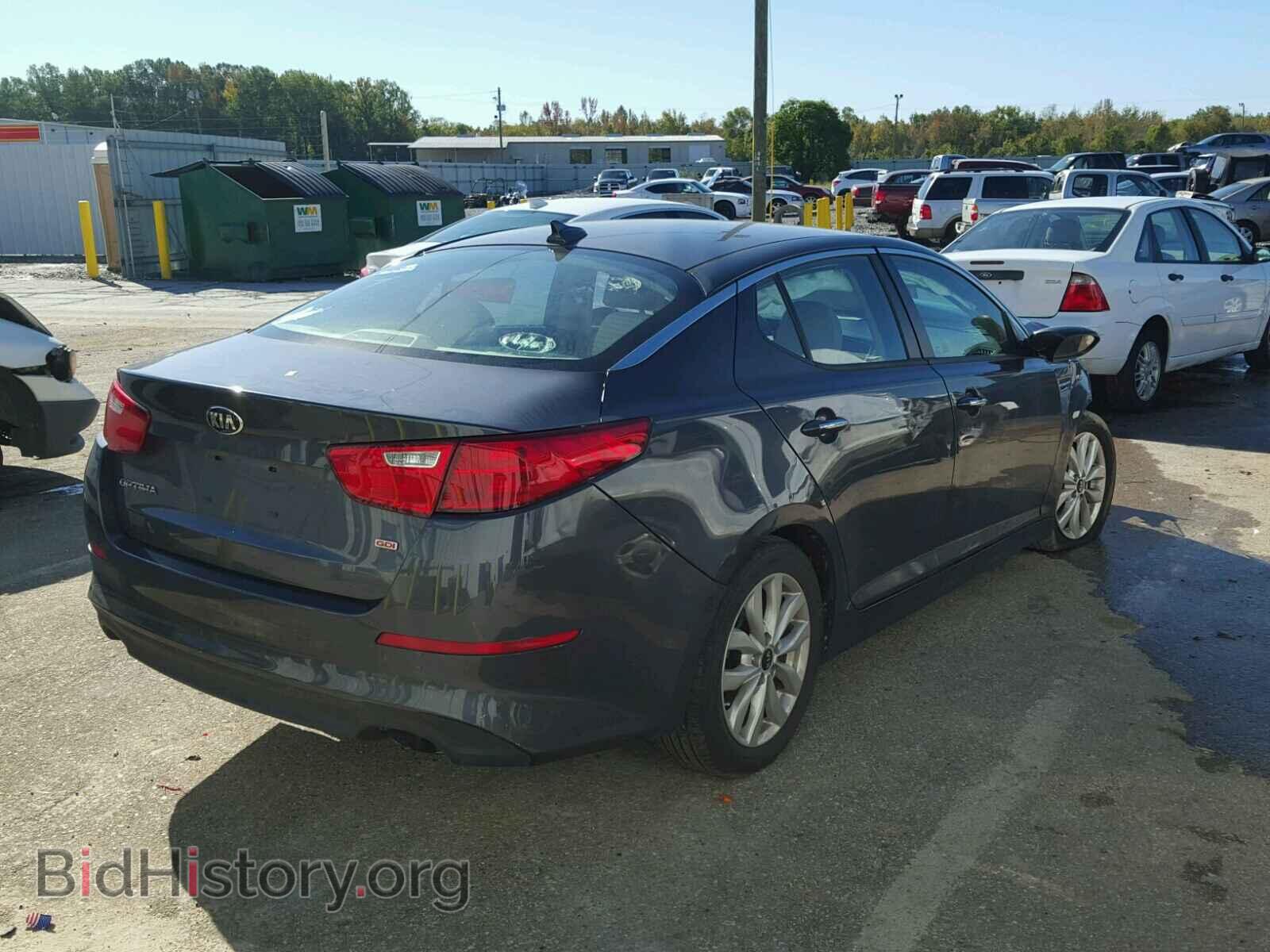 2015 KIA OPTIMA - VIN: KNAGM4A70F5630356 - Photo 4
