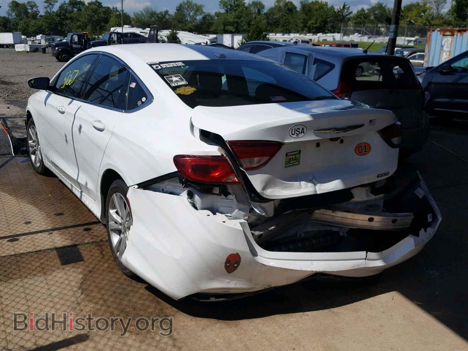 2015 CHRYSLER 200 - VIN: 1C3CCCAB3FN694608 - Photo 3