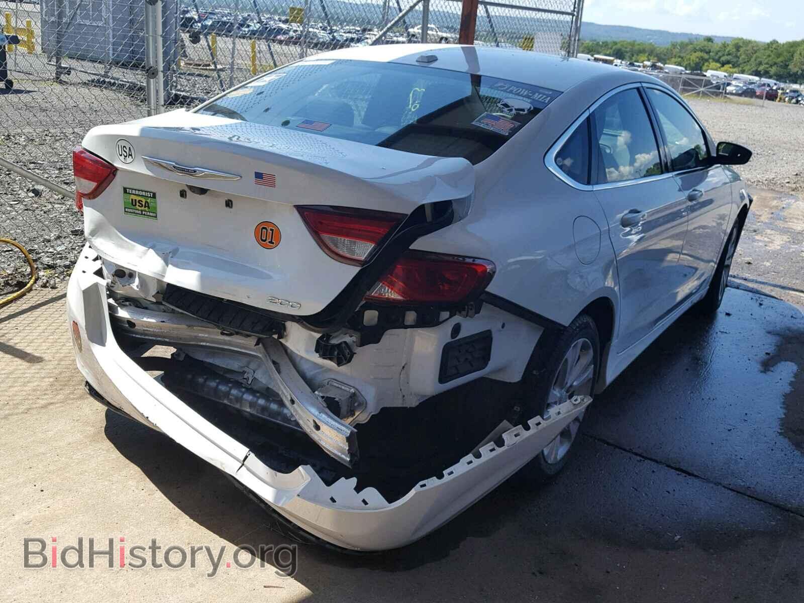 2015 CHRYSLER 200 - VIN: 1C3CCCAB3FN694608 - Photo 4