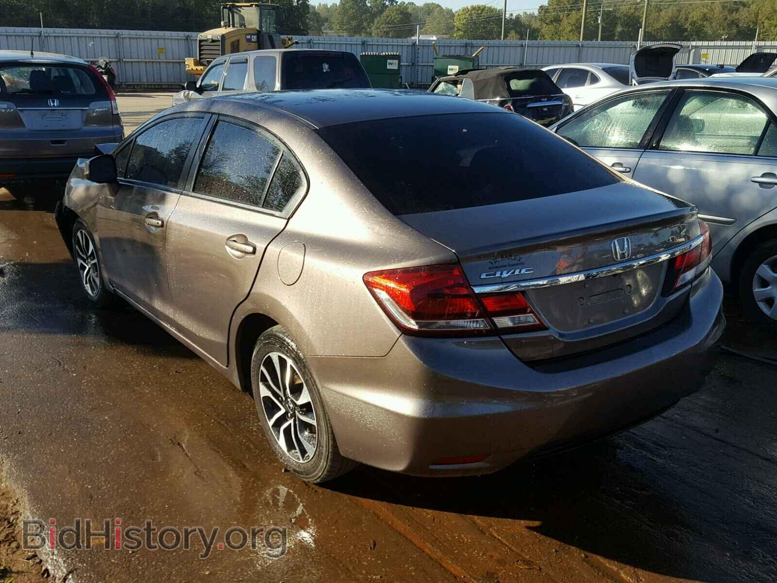 2013 HONDA CIVIC - VIN: 2HGFB2F86DH502897 - Фото 3