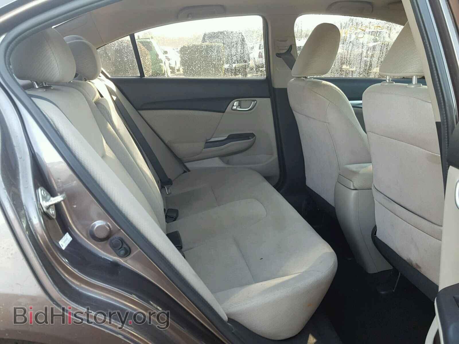 2013 HONDA CIVIC - VIN: 2HGFB2F86DH502897 - Фото 5