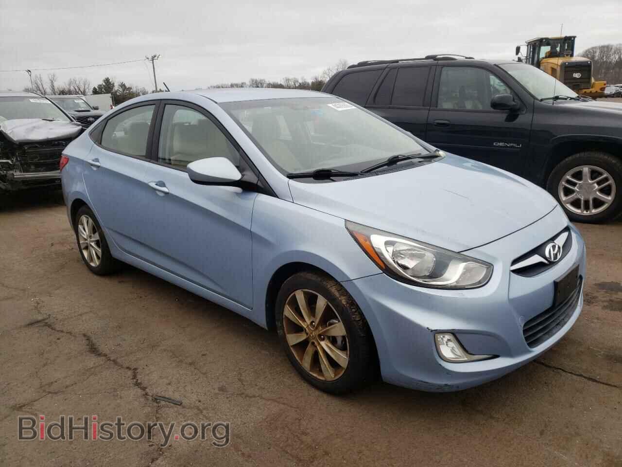 2012 HYUNDAI ACCENT - VIN: KMHCU4AE9CU114820 - Фото 4