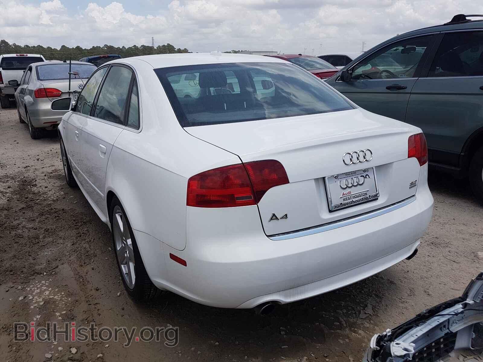2008 AUDI A4 - VIN: WAUDH78E28A166185 - Фото 3