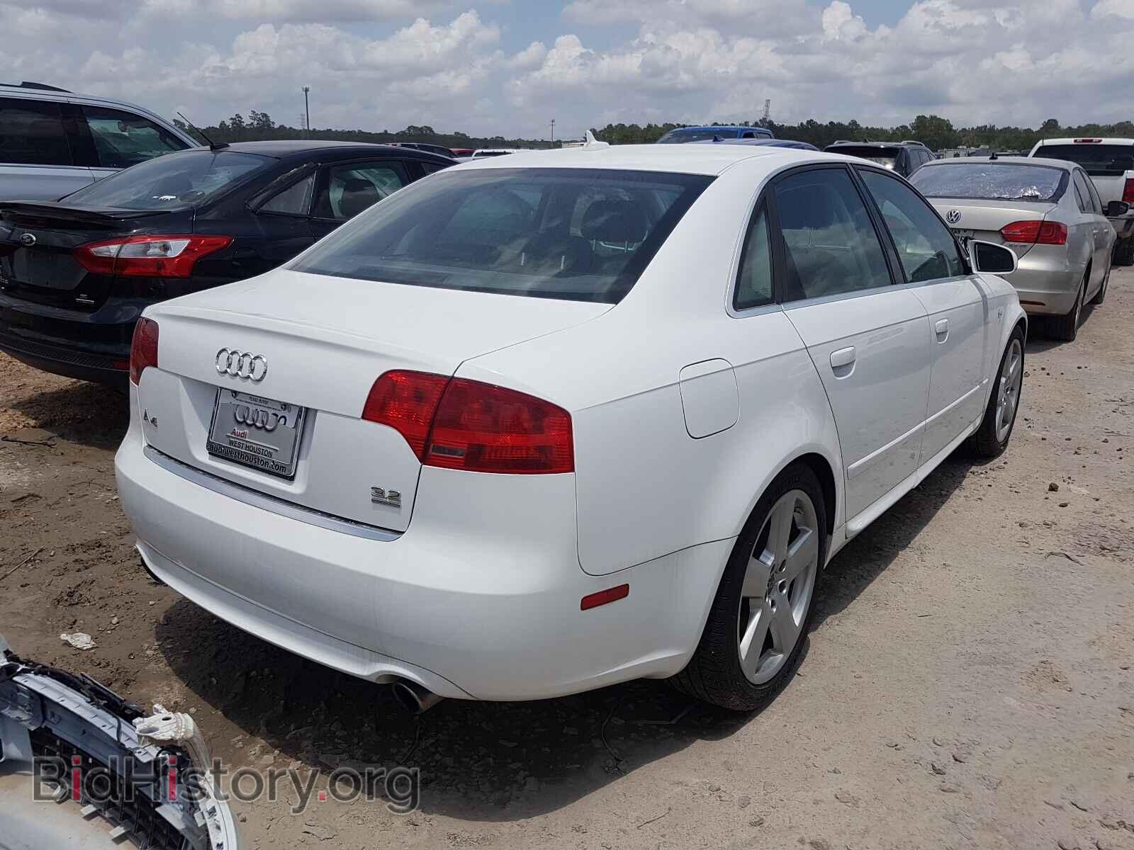 2008 AUDI A4 - VIN: WAUDH78E28A166185 - Фото 4