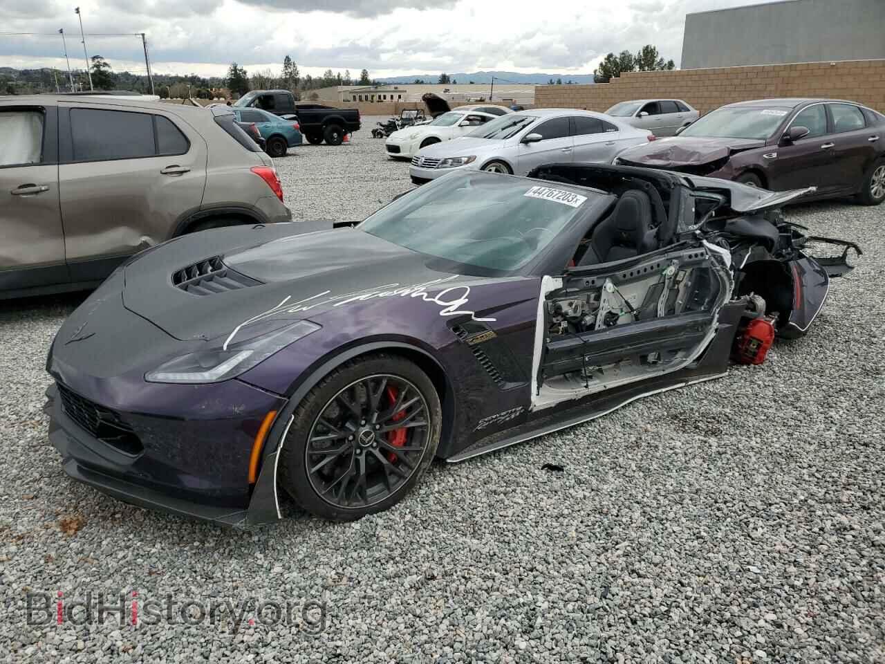 Photo 1G1YU2D62G5609596 - CHEVROLET CORVETTE 2016