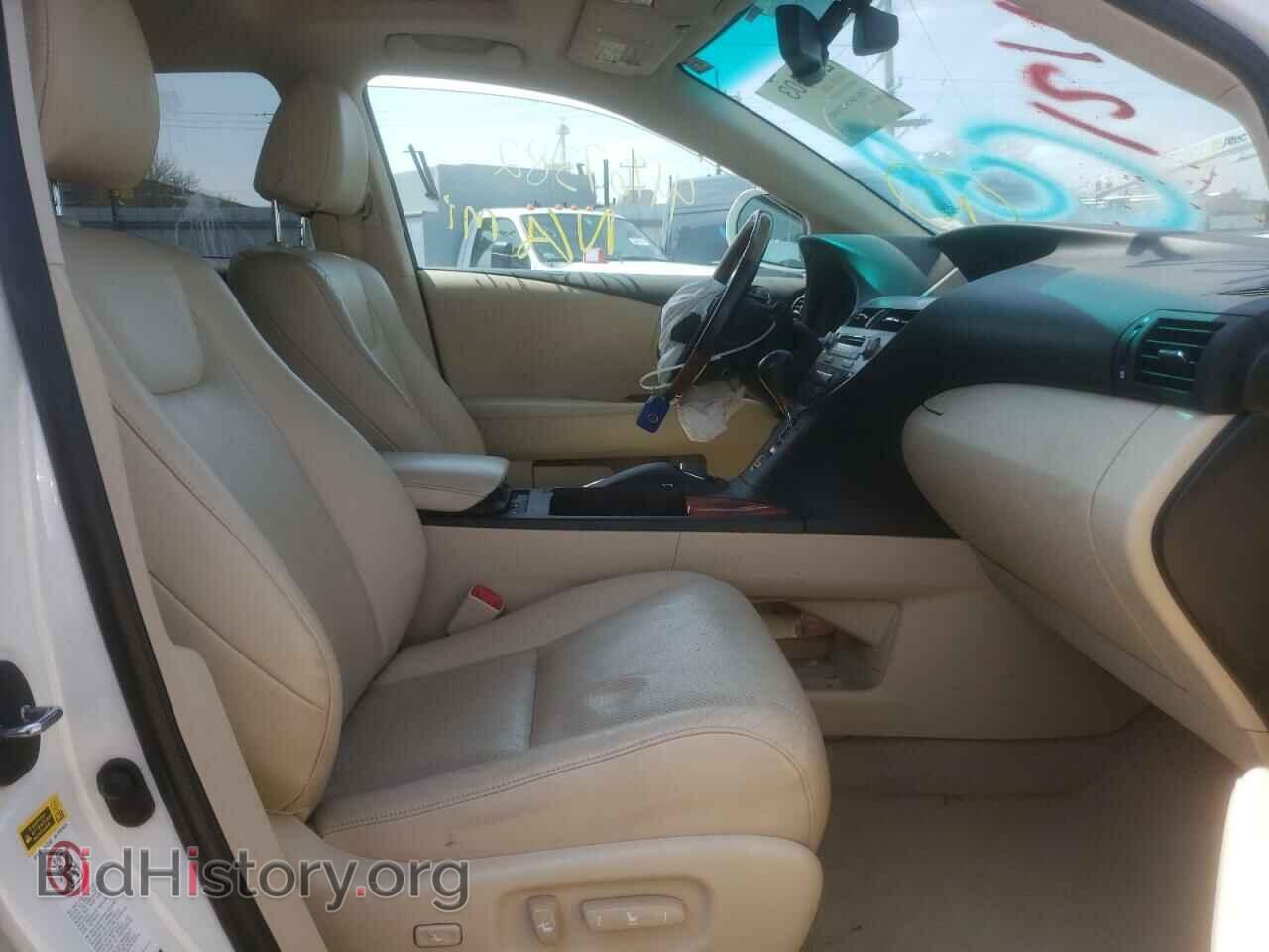 2010 LEXUS RX350 - VIN: 2T2BK1BA7AC009392 - Фото 5