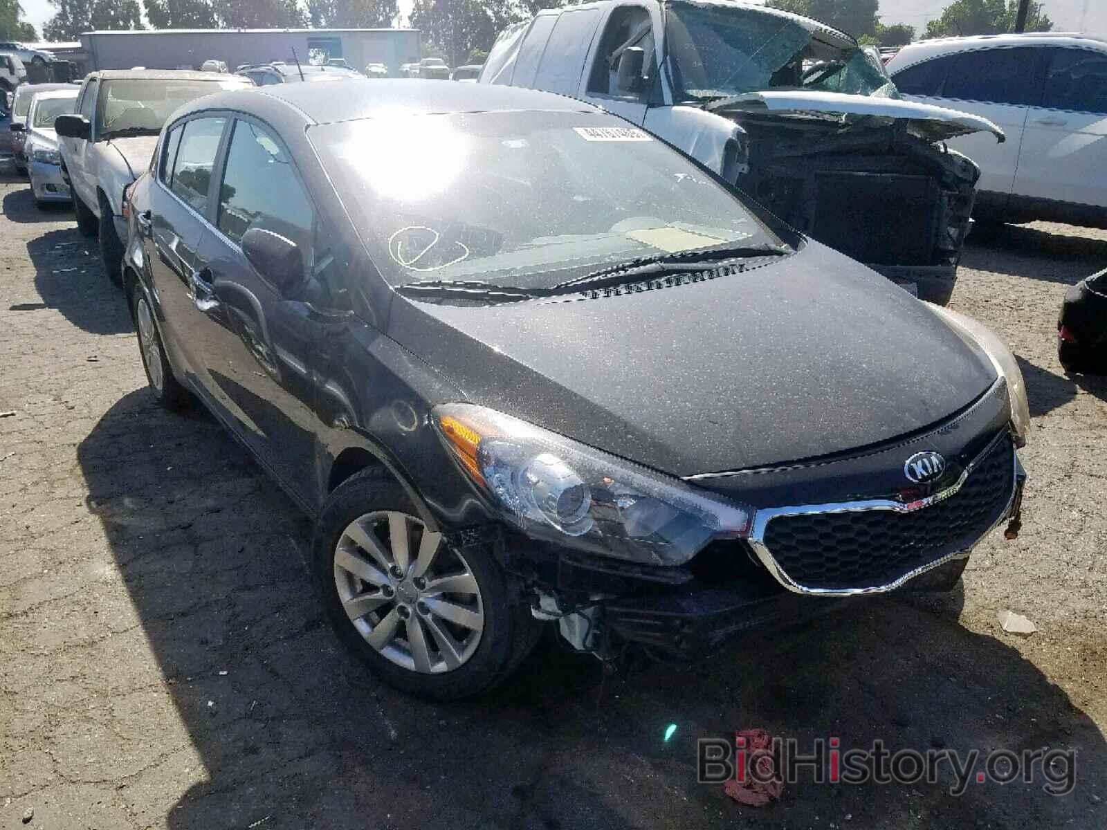 Фотография KNAFX5A85E5165511 - KIA FORTE EX 2014