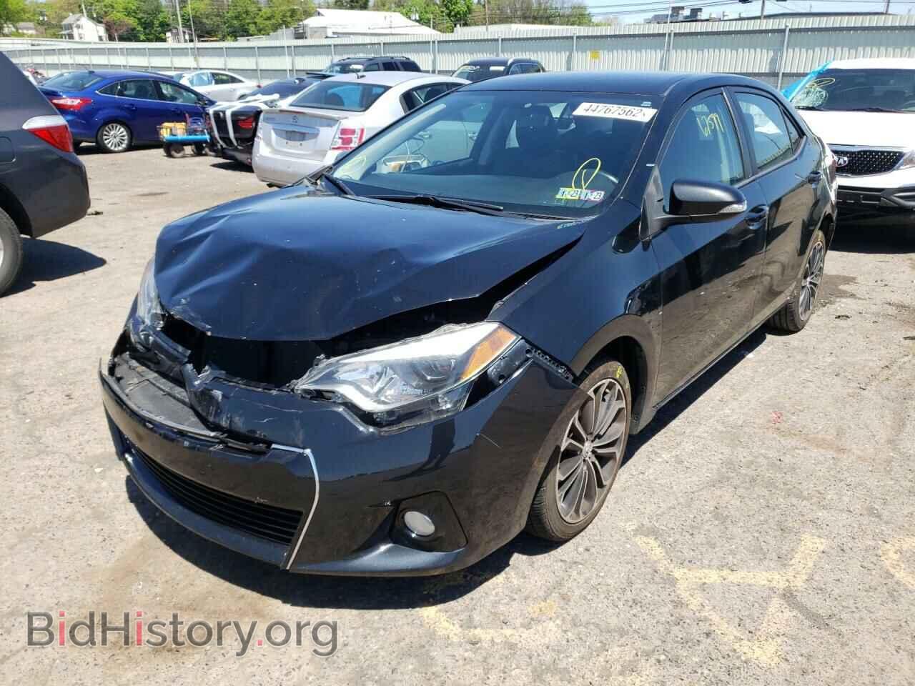 2015 TOYOTA COROLLA - VIN: 2T1BURHEXFC359212 - Фото 2