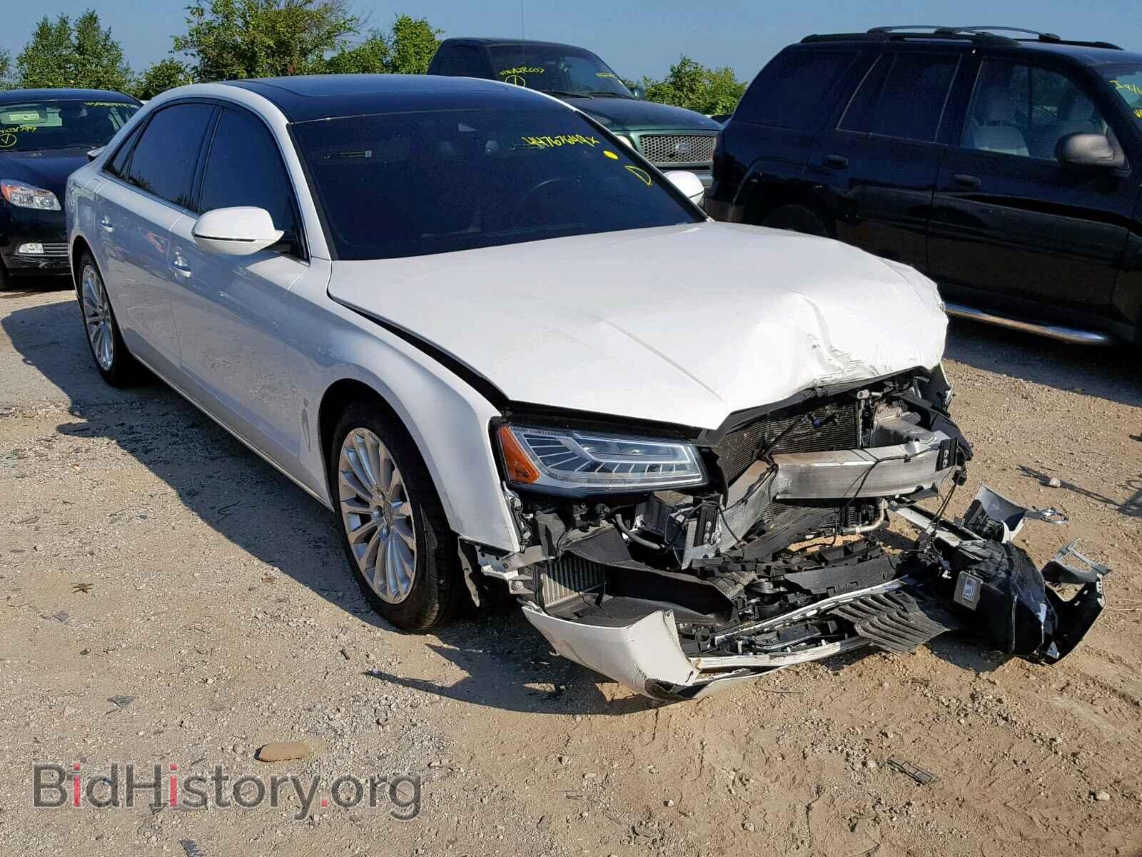 Photo WAU3MAFD2FN012628 - AUDI A8 2015