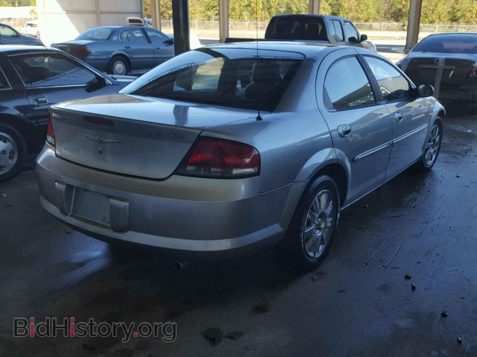 2004 CHRYSLER SEBRING - VIN: 1C3EL66RX4N371198 - Фото 4