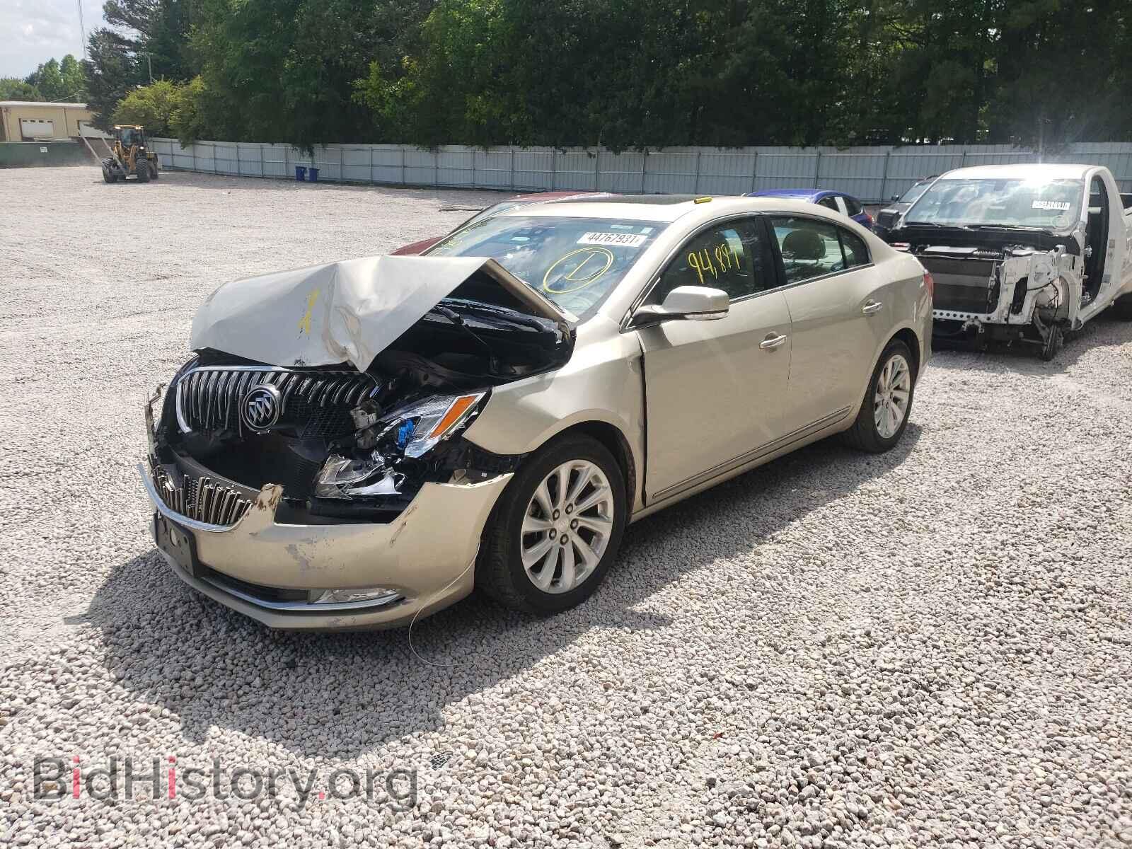 2014 BUICK LACROSSE - VIN: 1G4GB5G35EF127199 - Фото 2