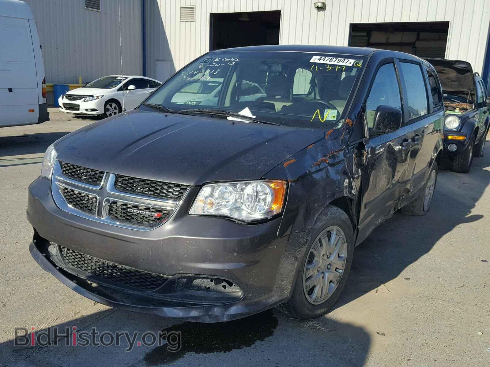 2016 DODGE CARAVAN - VIN: 2C4RDGBG1GR350364 - Фото 2