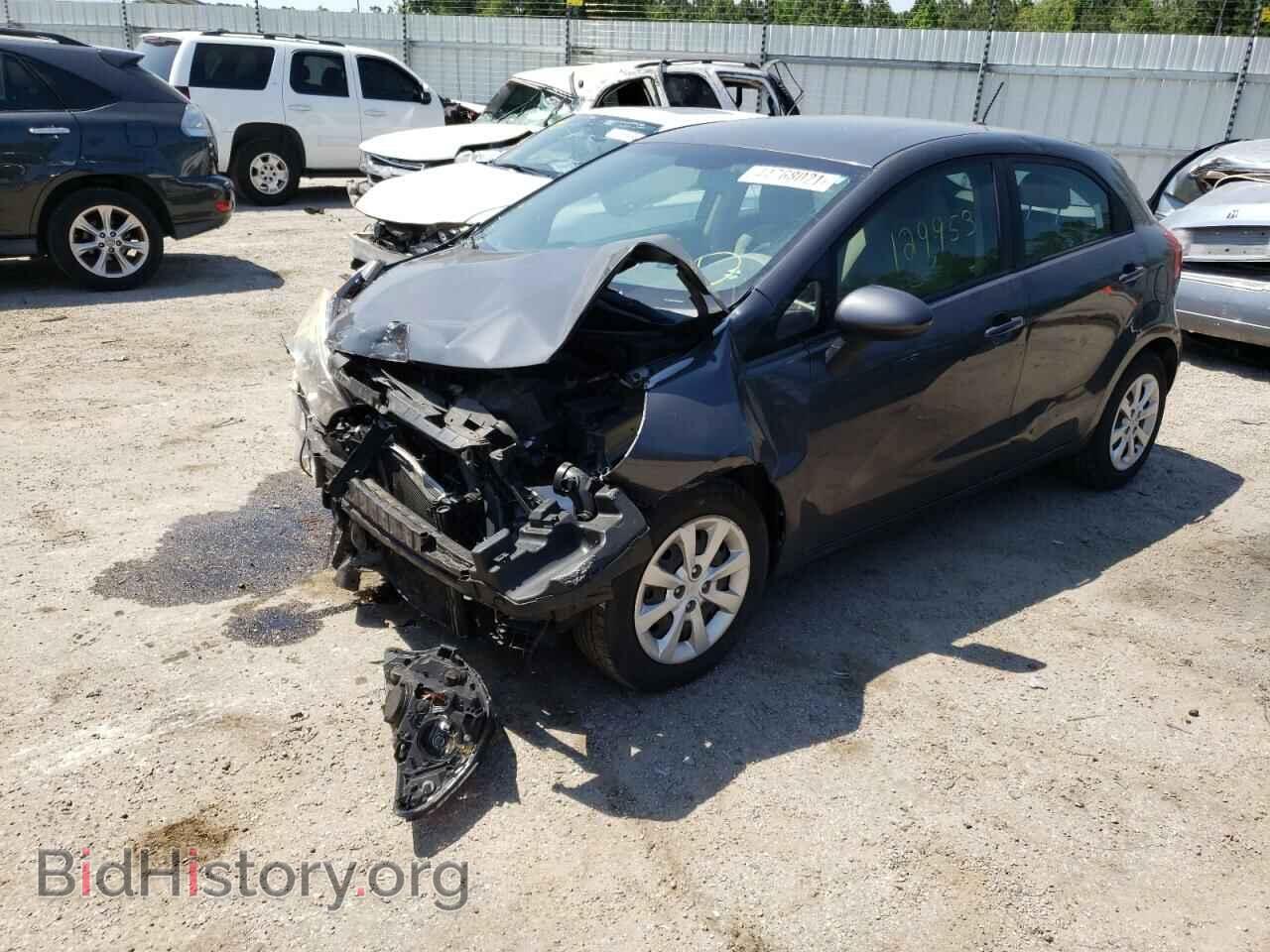 2014 KIA RIO - VIN: KNADN5A3XE6386162 - Фото 2