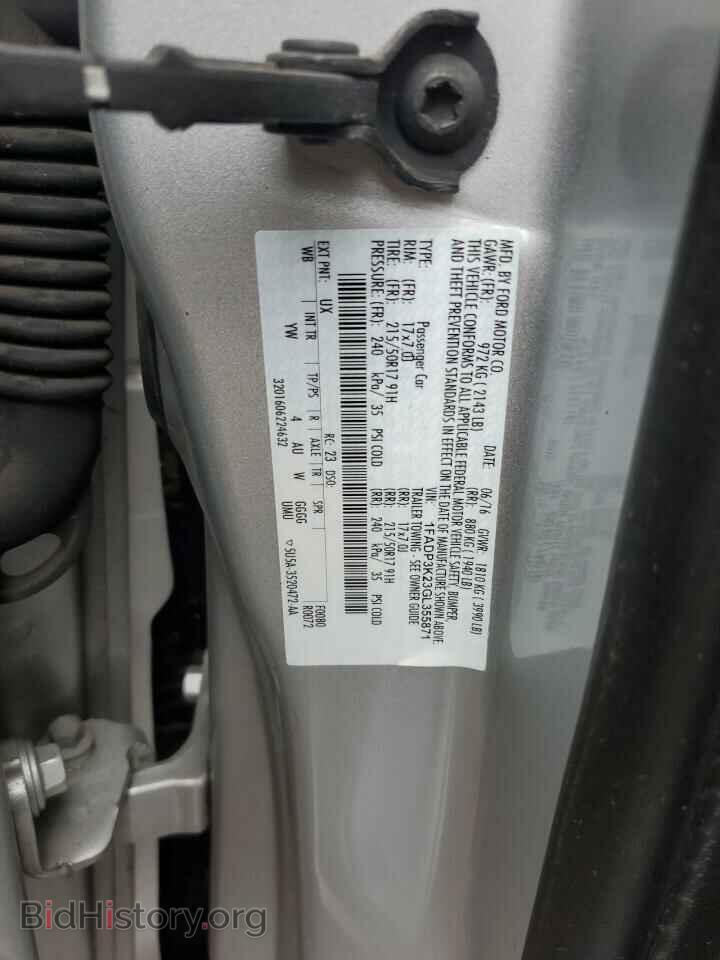 2016 FORD FOCUS - VIN: 1FADP3K23GL355871 - Фото 12