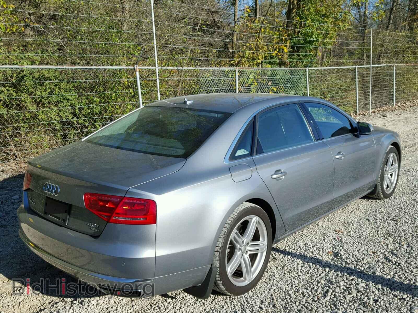 2013 AUDI A8 - VIN: WAUR2AFD4DN020260 - Фото 4