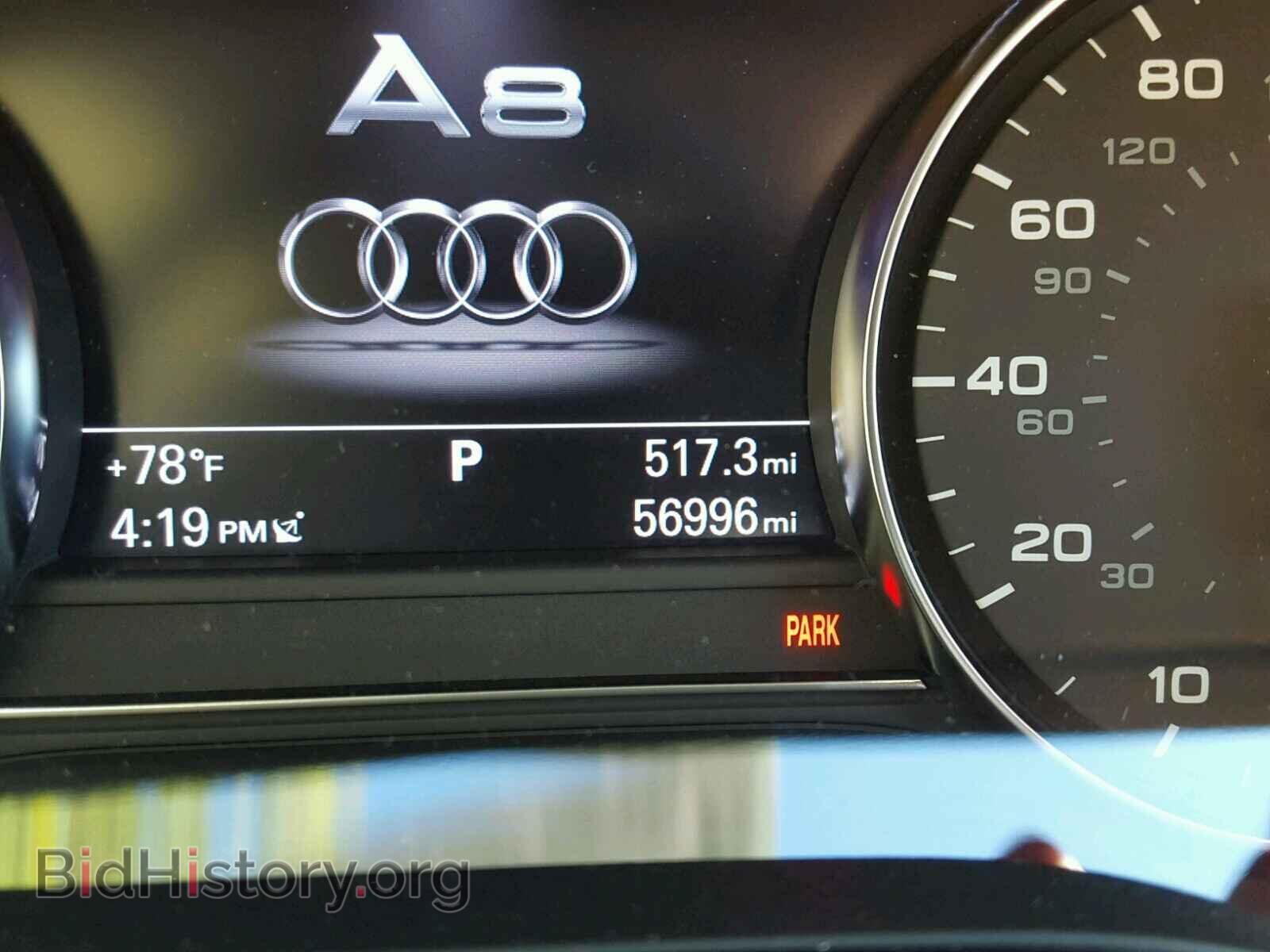 2013 AUDI A8 - VIN: WAUR2AFD4DN020260 - Фото 8