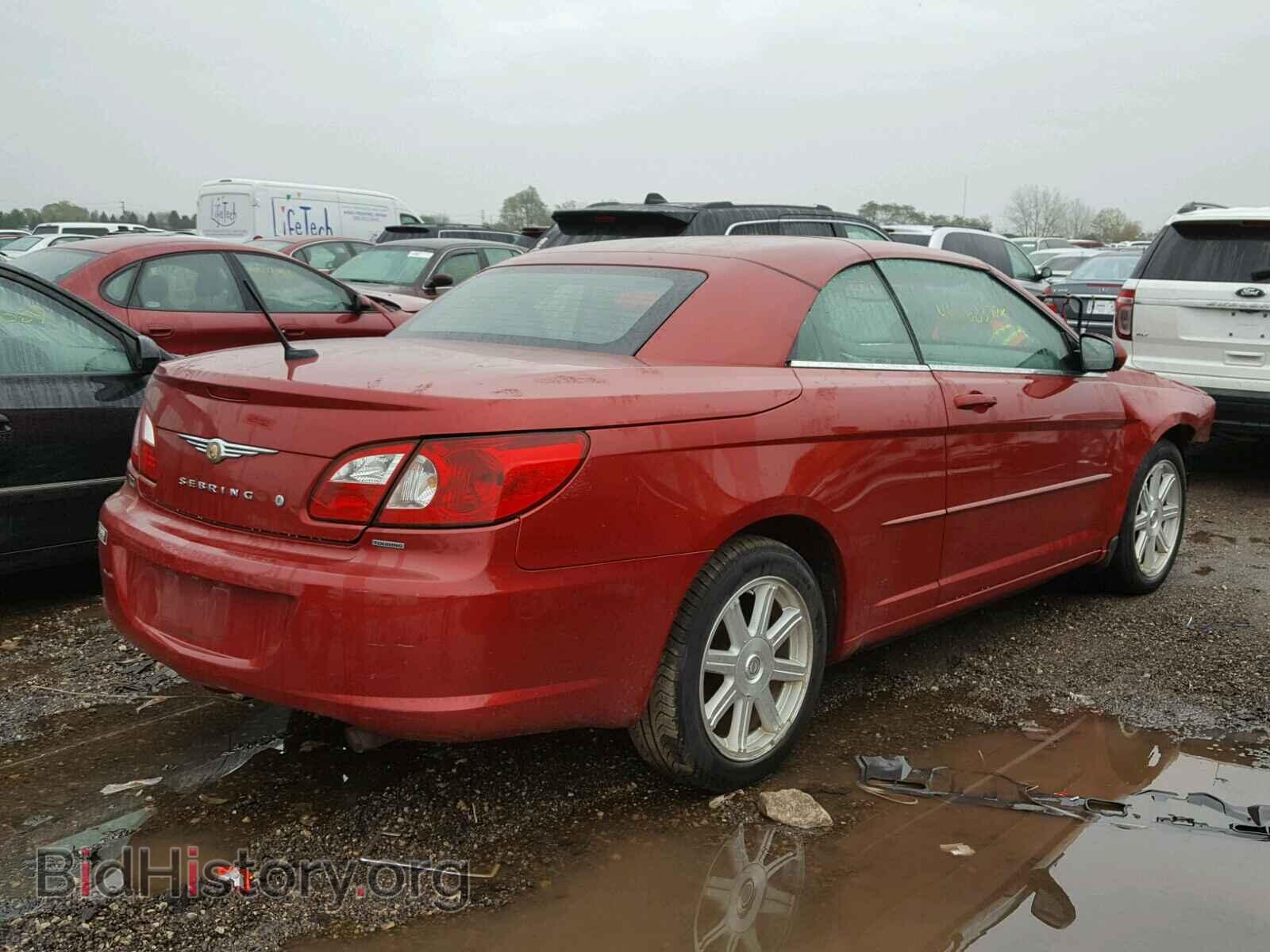2008 CHRYSLER SEBRING - VIN: 1C3LC55R98N637075 - Фото 4