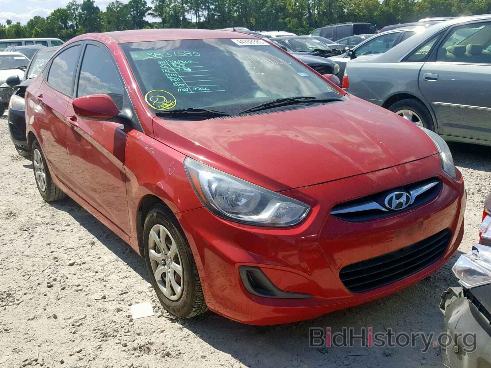 Photo KMHCT4AE2DU542751 - HYUNDAI ACCENT 2013