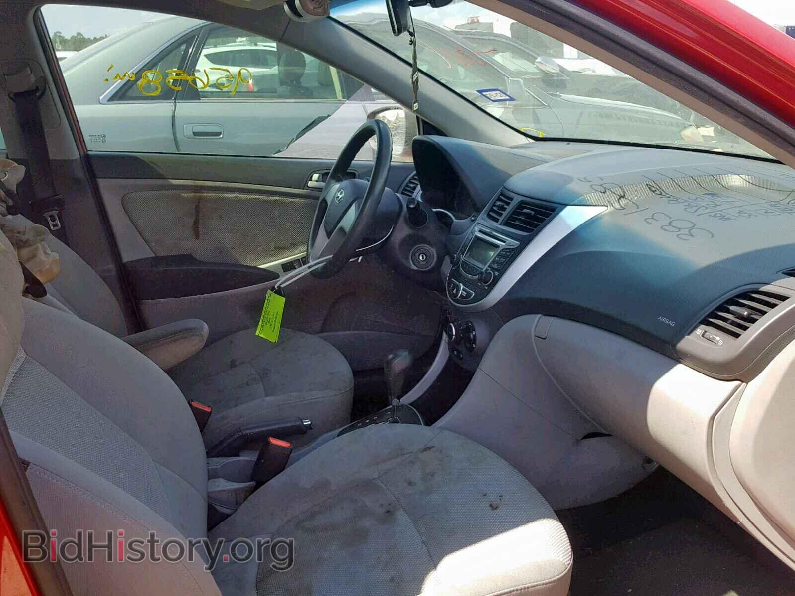 2013 HYUNDAI ACCENT - VIN: KMHCT4AE2DU542751 - Фото 5