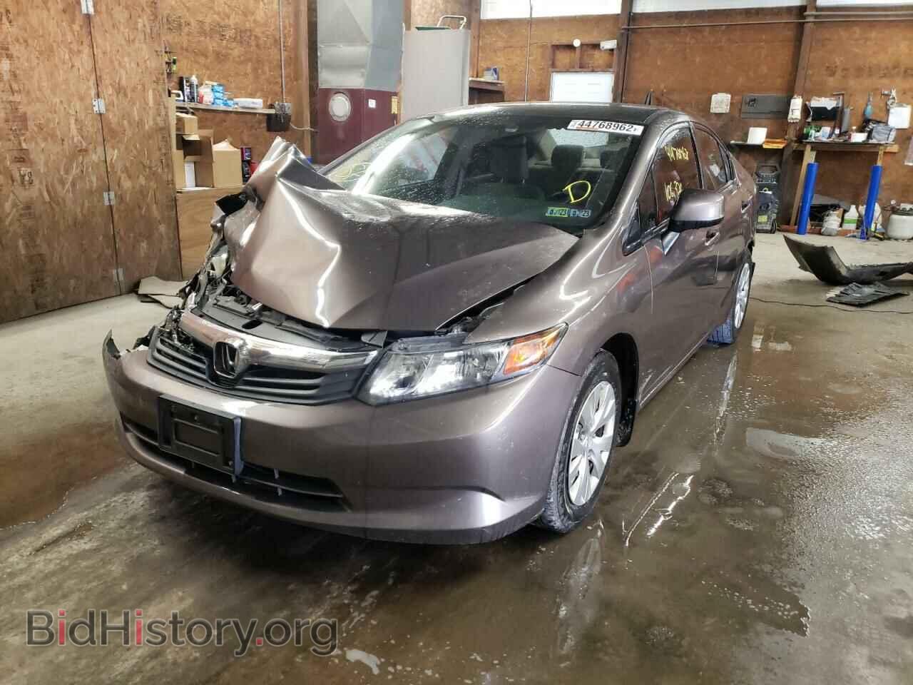 2012 HONDA CIVIC - VIN: 2HGFB2F56CH589883 - Фото 2