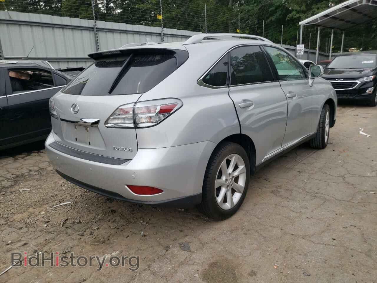 2012 LEXUS RX350 - VIN: 2T2ZK1BA4CC077151 - Фото 4