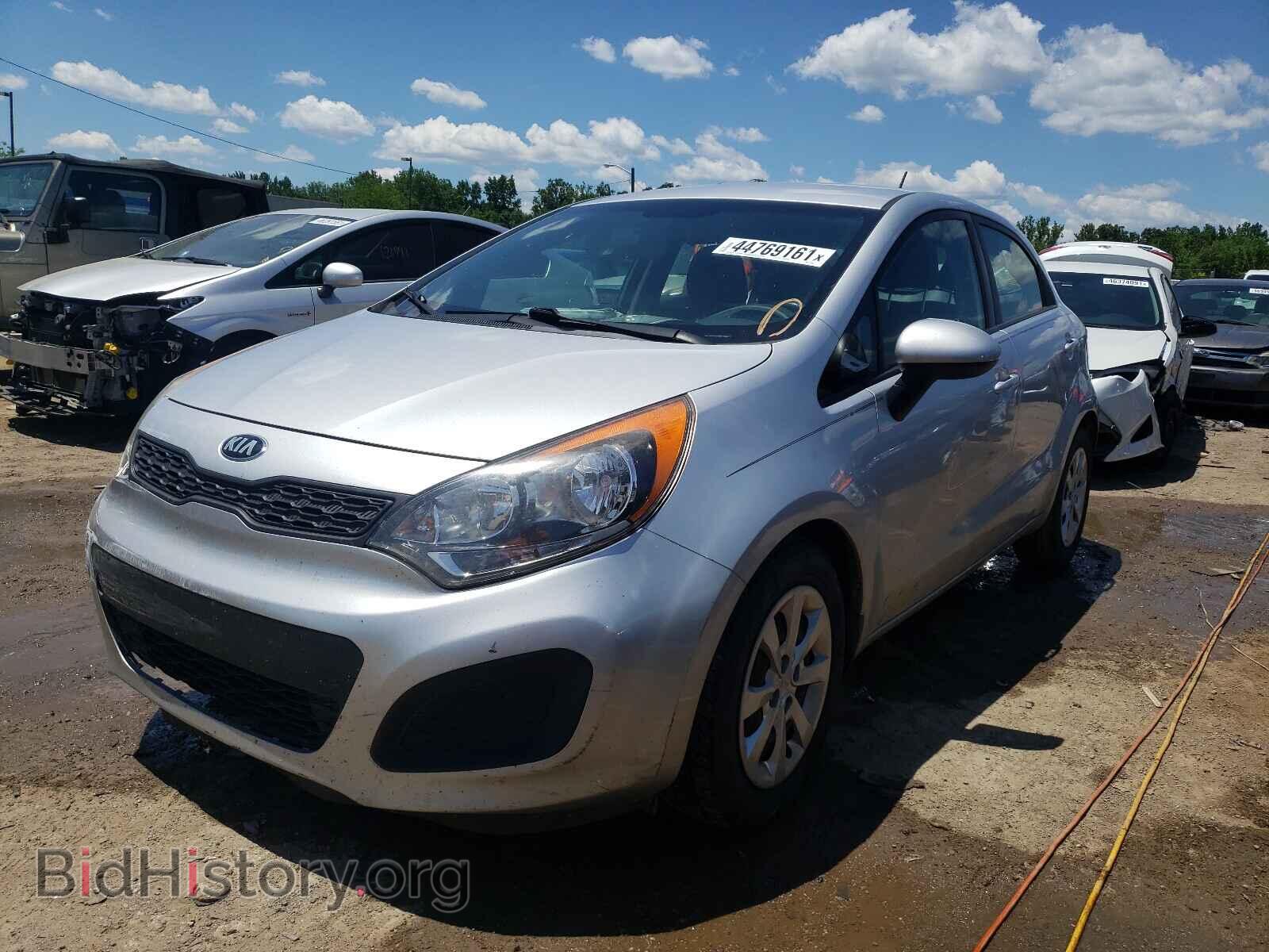 2015 KIA RIO - VIN: KNADM5A30F6516681 - Фото 2