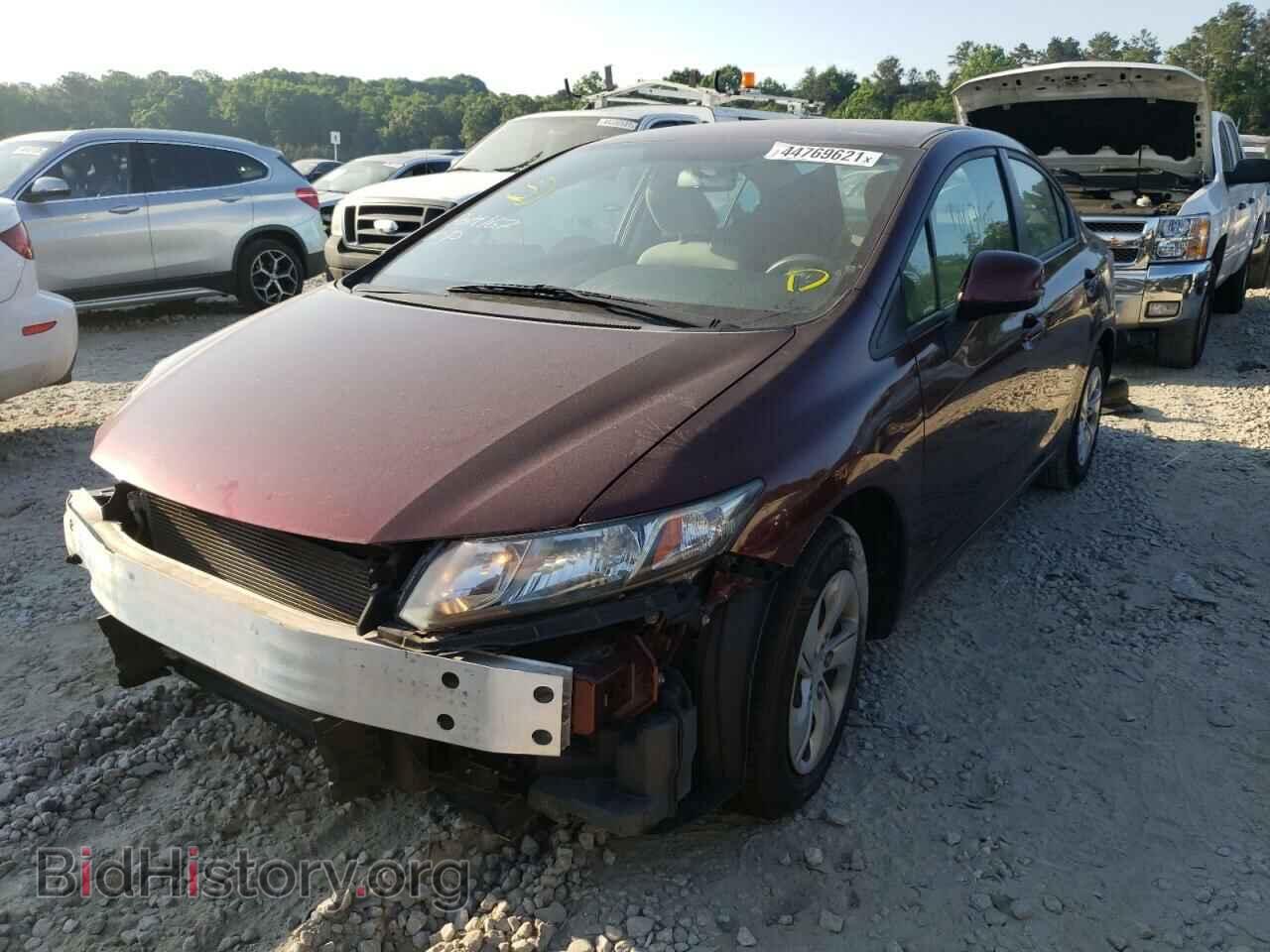 2013 HONDA CIVIC - VIN: 19XFB2F5XDE071996 - Фото 2