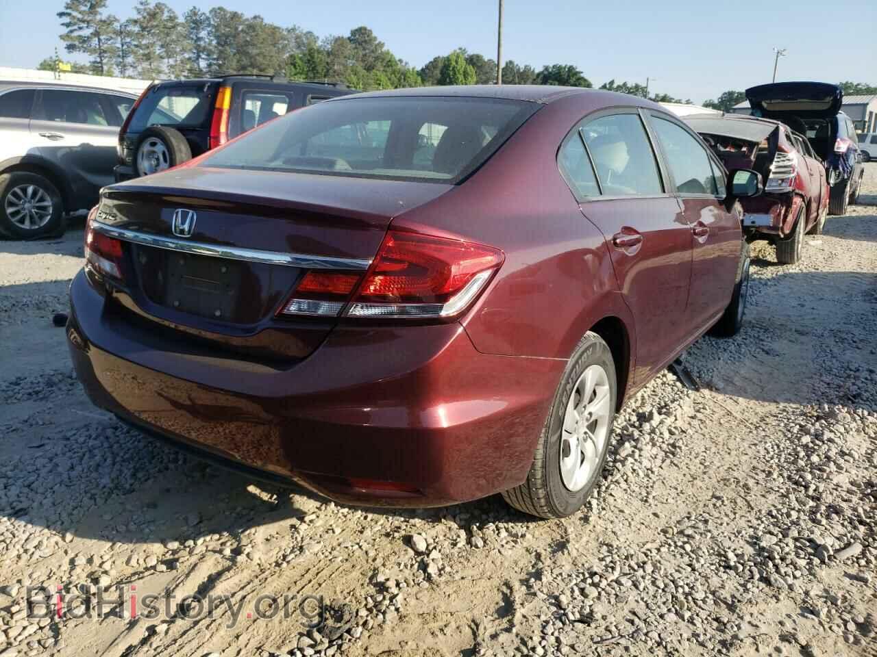 2013 HONDA CIVIC - VIN: 19XFB2F5XDE071996 - Фото 4
