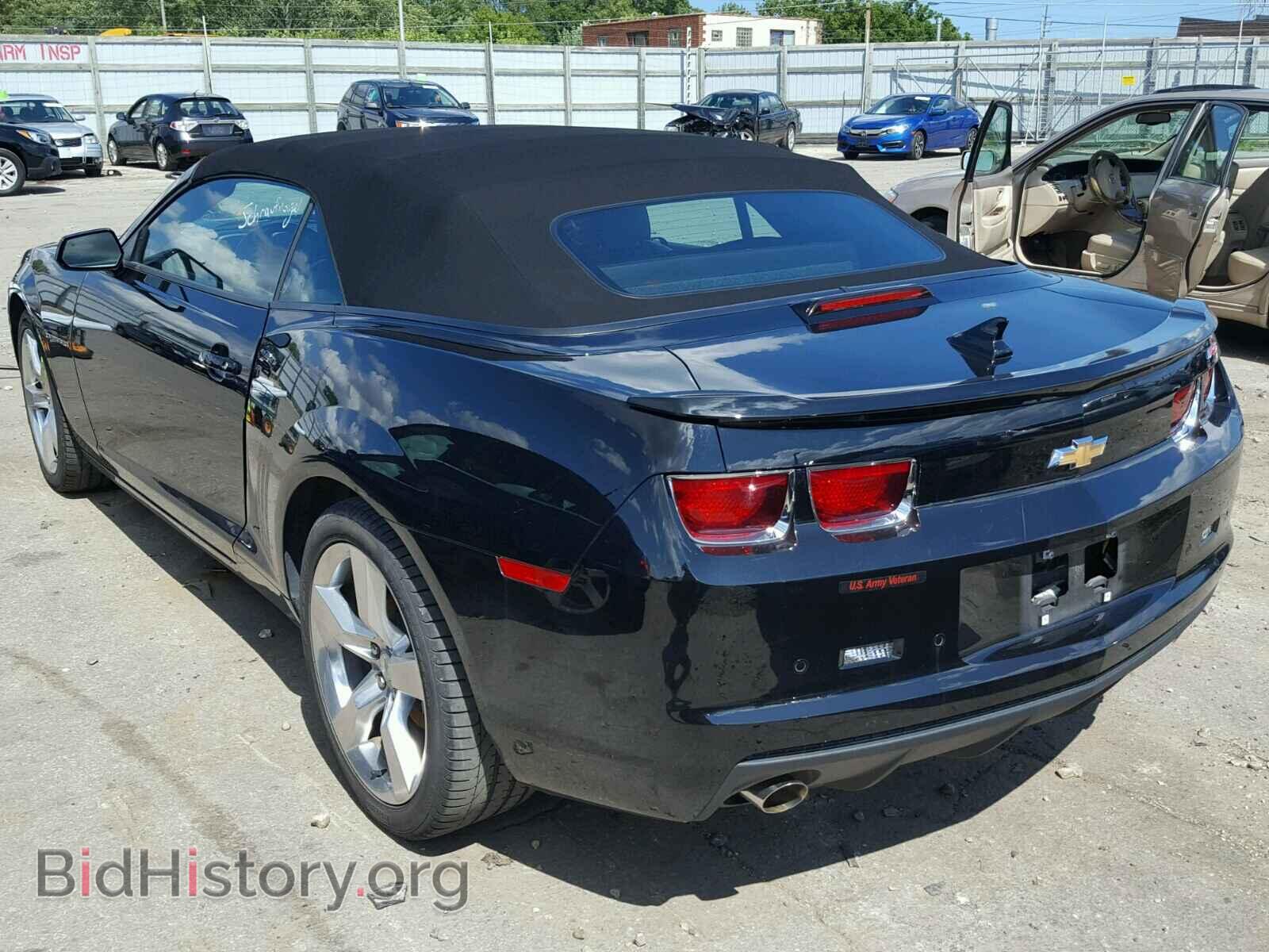 2012 CHEVROLET CAMARO - VIN: 2G1FC3D31C9202615 - Фото 3