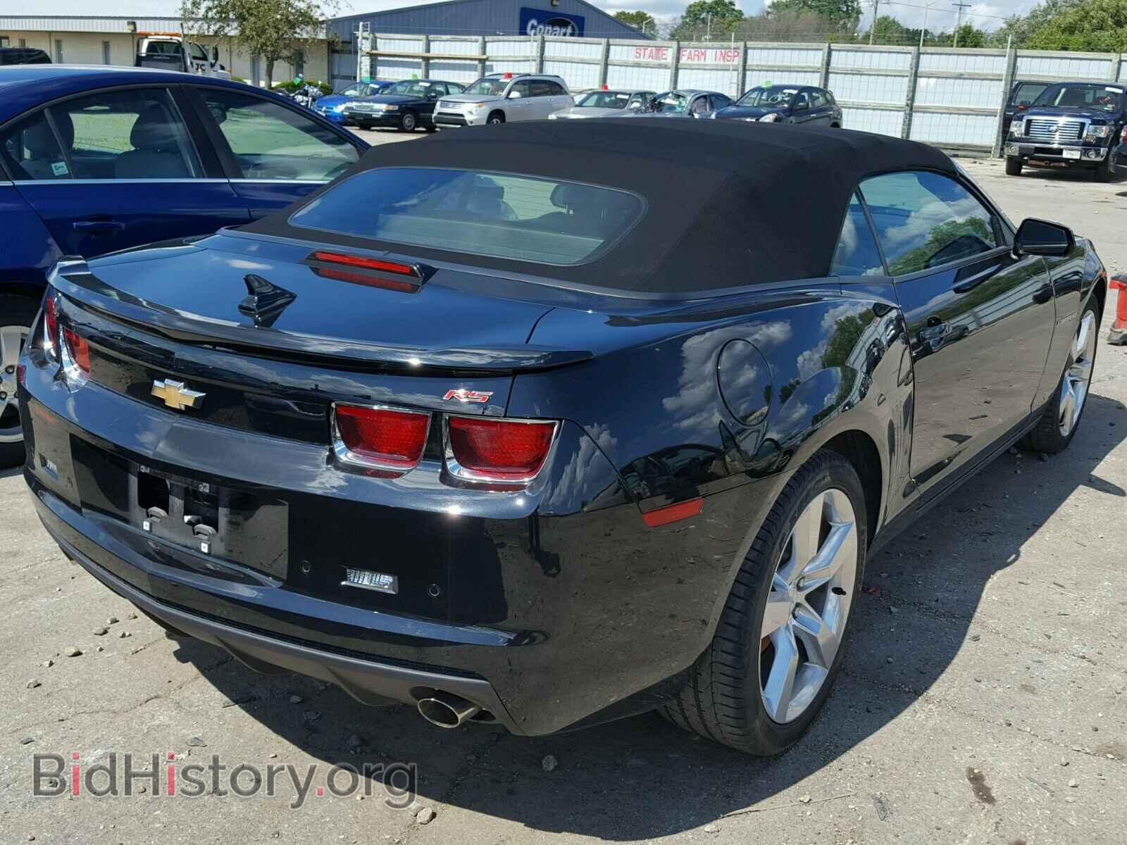 2012 CHEVROLET CAMARO - VIN: 2G1FC3D31C9202615 - Фото 4