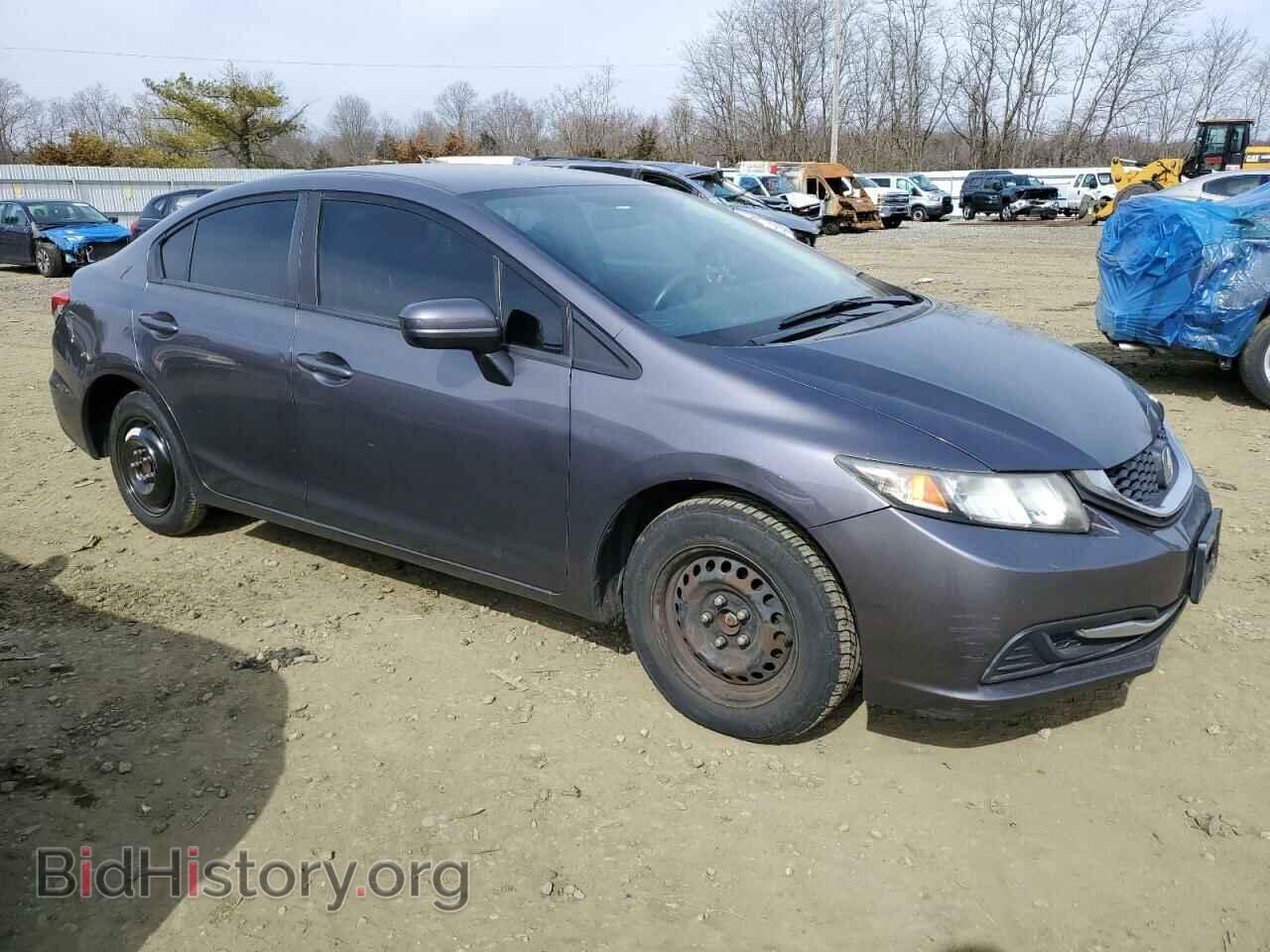 2014 HONDA CIVIC - VIN: 19XFB2F53EE227006 - Фото 4