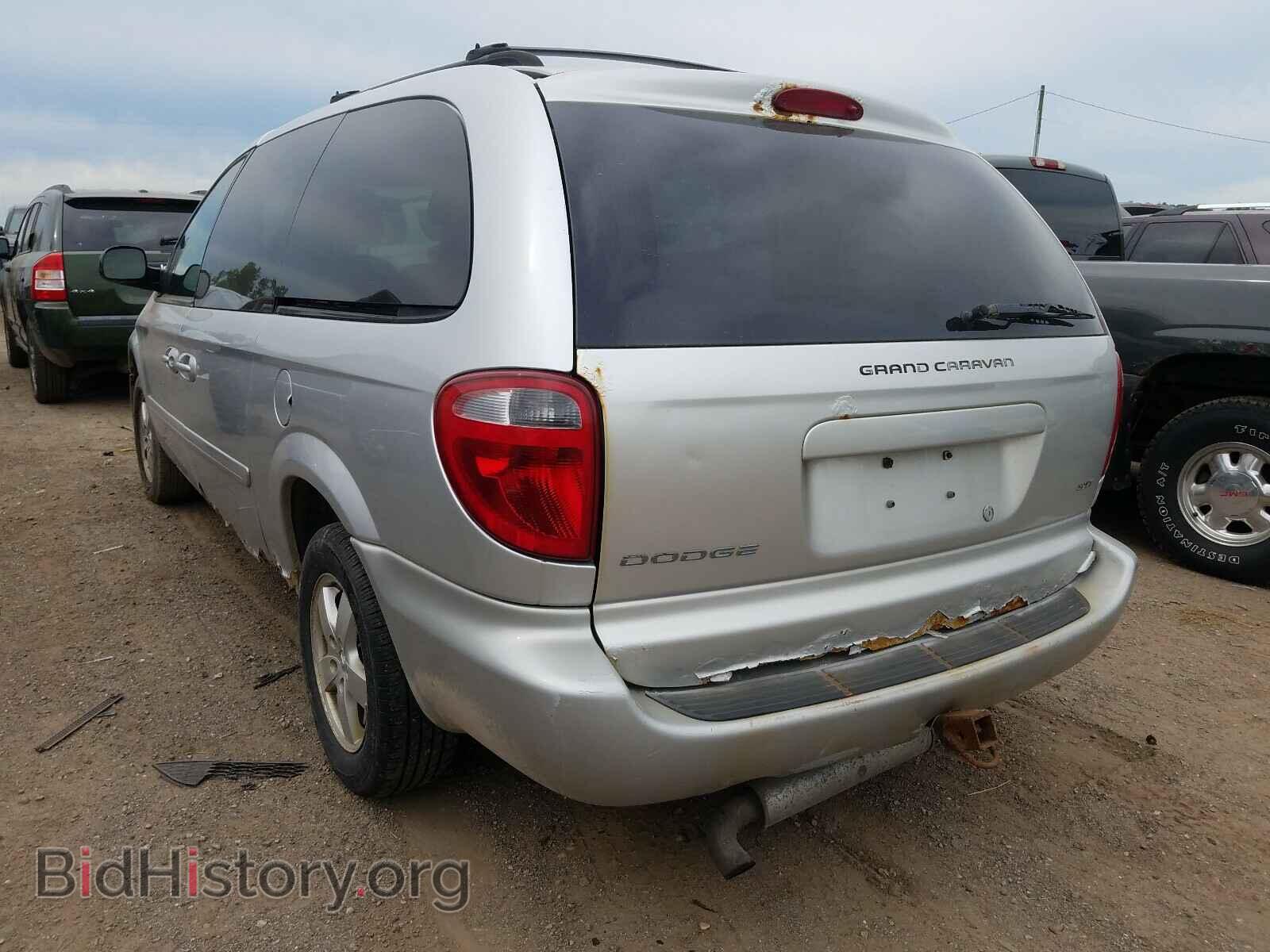 2007 DODGE CARAVAN - VIN: 2D4GP44L17R154144 - Фото 3