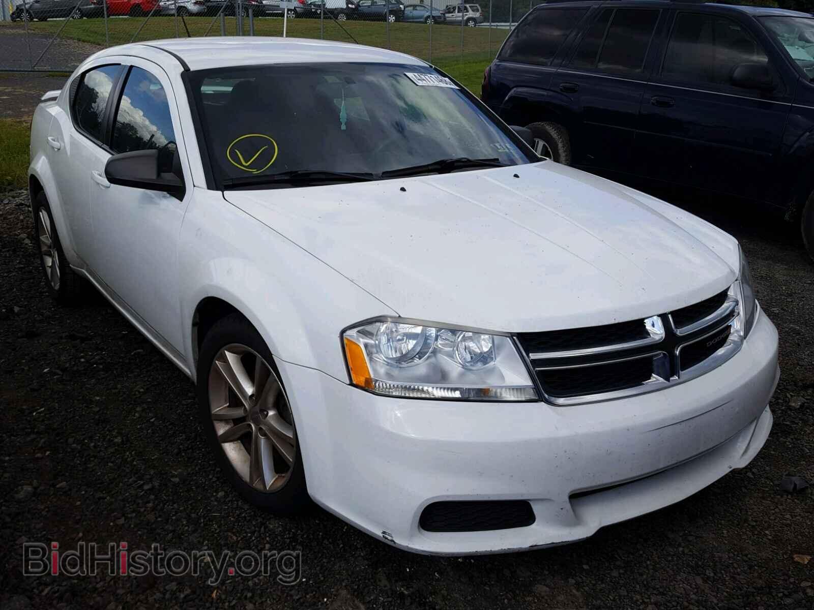 Фотография 1C3CDZAG4CN255103 - DODGE AVENGER 2012